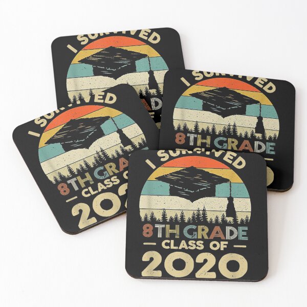 Item preview, Iurvived 8th Grade Graduation Class Of 2020 Quarantined designed and sold by MuratshiMana.
