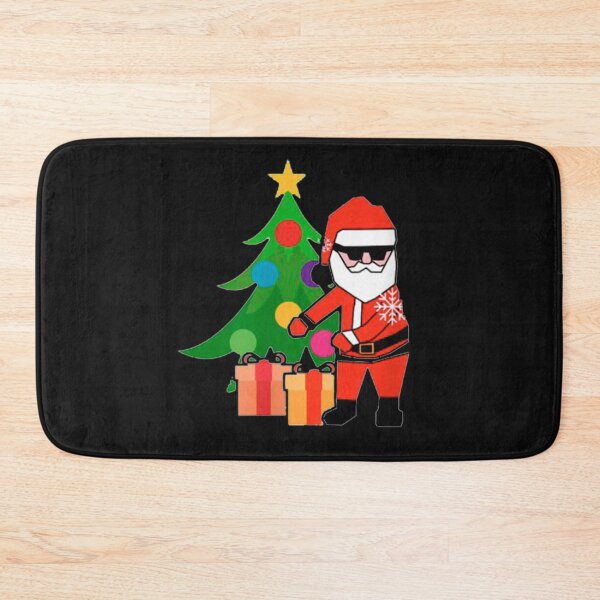 Item preview, Flossin around the Christmas Tree Santa Flossing designed and sold by Makebashington.