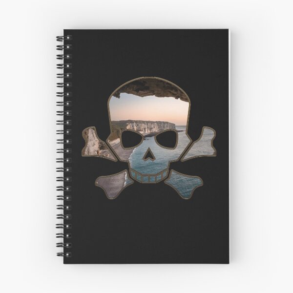 Item preview, Etretat Pirate Skull designed and sold by HiddenStar02.
