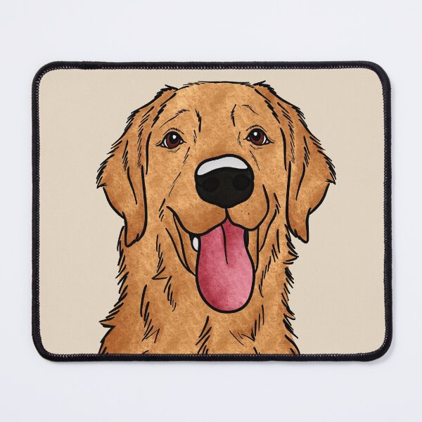 Item preview, Happy Golden Retriever designed and sold by rmcbuckeye.