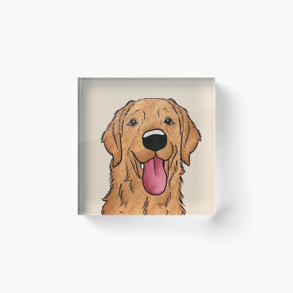 Item preview, Happy Golden Retriever designed and sold by rmcbuckeye.