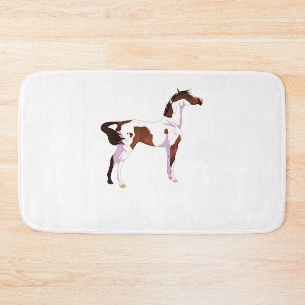 Item preview, Tobiano Paint Horse Sticker designed and sold by CHARLOTTELEAROB.