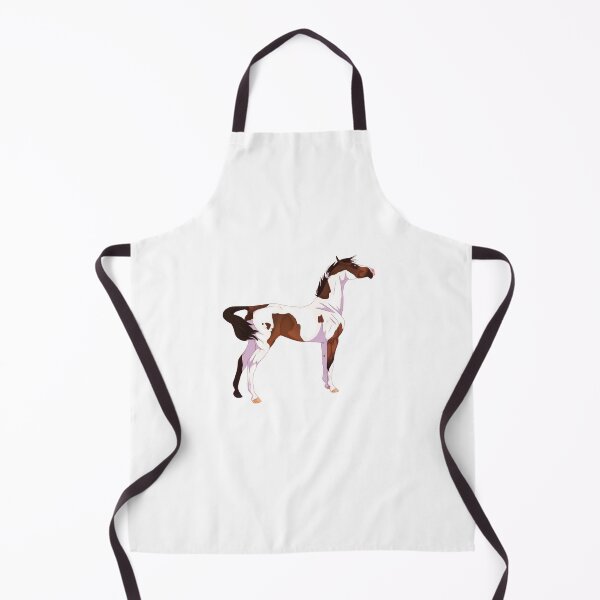 Item preview, Tobiano Paint Horse Sticker designed and sold by CHARLOTTELEAROB.
