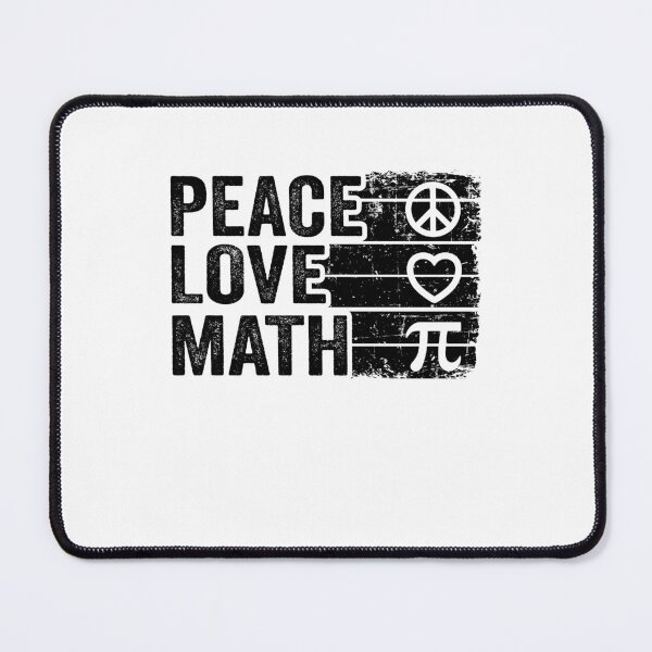 Item preview, Peace Love Math Vintage Math Nerd Retro Funny Math Teacher designed and sold by Stronzi.