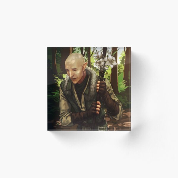 A walk Acrylic Block
