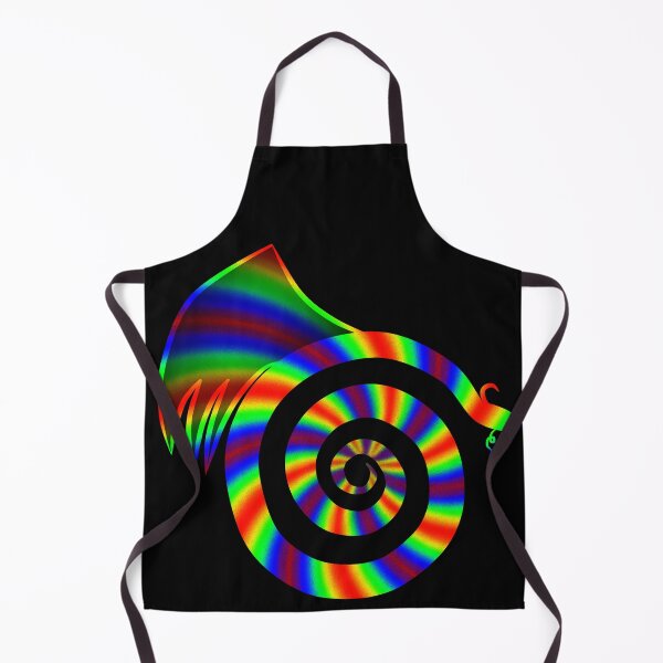 Item preview, Rainbow Stripe Spiral Dragon designed and sold by FalcoSkyWolf.