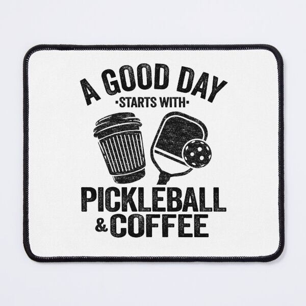 Item preview, A Good Day Starts With Pickleball & Coffee Funny Pickleball designed and sold by Stronzi.