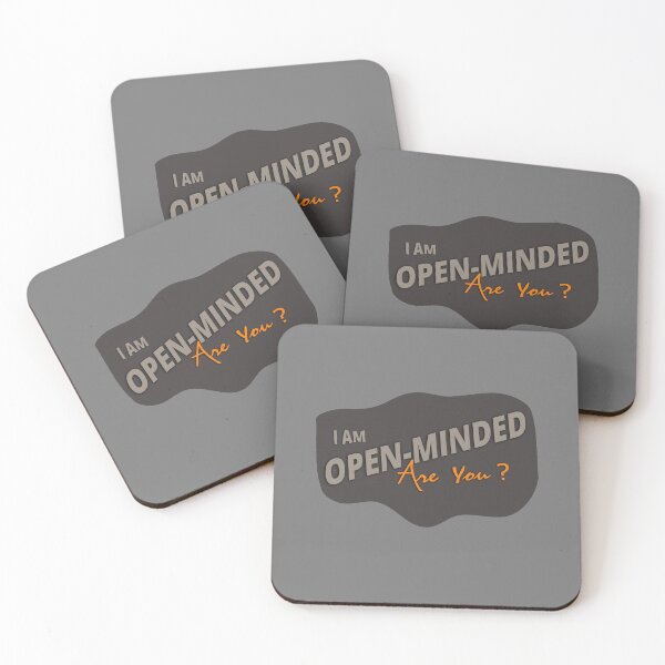 Item preview, I Am Open Minded, Are You An Open-Minded ? designed and sold by Tatzki-Design.
