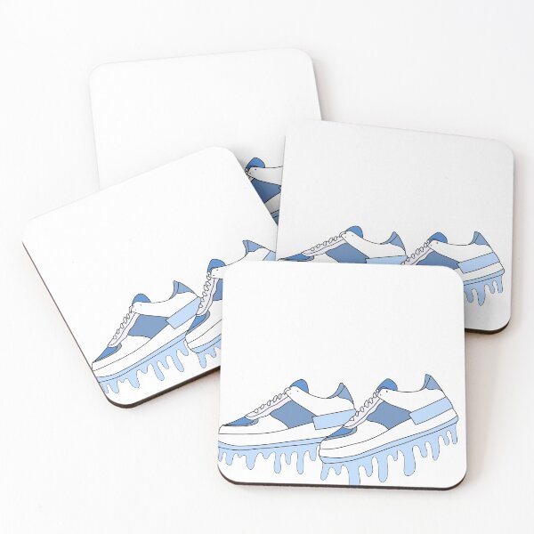Item preview, drip sneakers blue  designed and sold by Crazy  Milkshake.