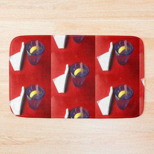 Item preview, The cold glass of lemon water  designed and sold by Tonyasartprints.