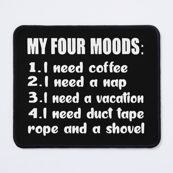 Item preview, My Four Moods designed and sold by canhabennhau.