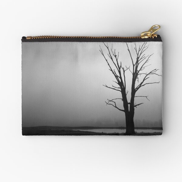 Tree in the Fog Zipper Pouch