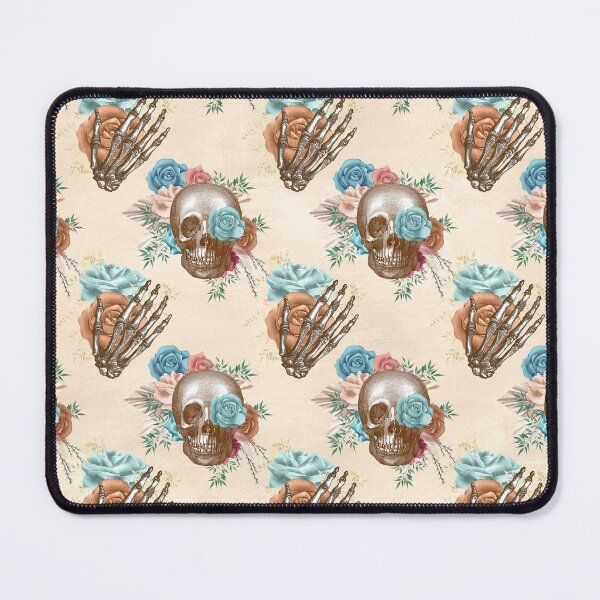 Item preview, Boho Skull with flowers pattern designed and sold by ZDreamers.