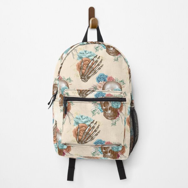 Item preview, Boho Skull with flowers pattern designed and sold by ZDreamers.
