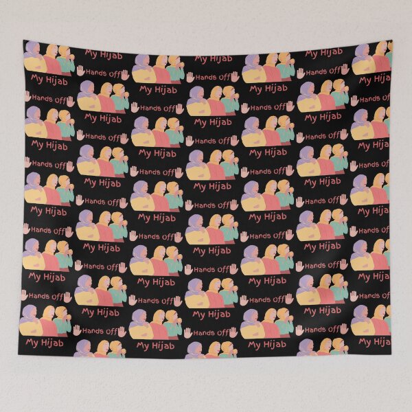 Item preview, Hands Off My Hijab designed and sold by GulQari.