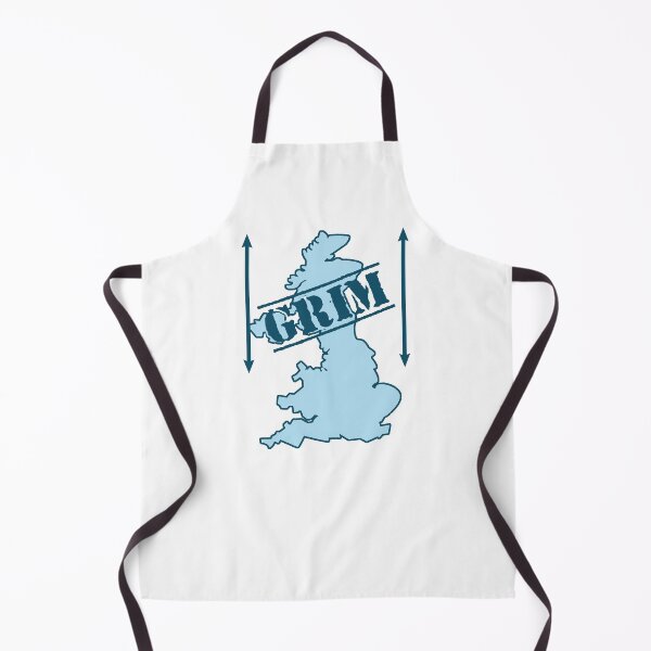 Item preview, It's grim up north! Funny map for northerners designed and sold by incurablehippie.