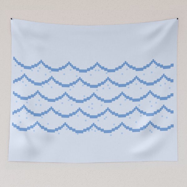 Aperçu de l'œuvre Mer bleue créée et vendue par PixelStreet.