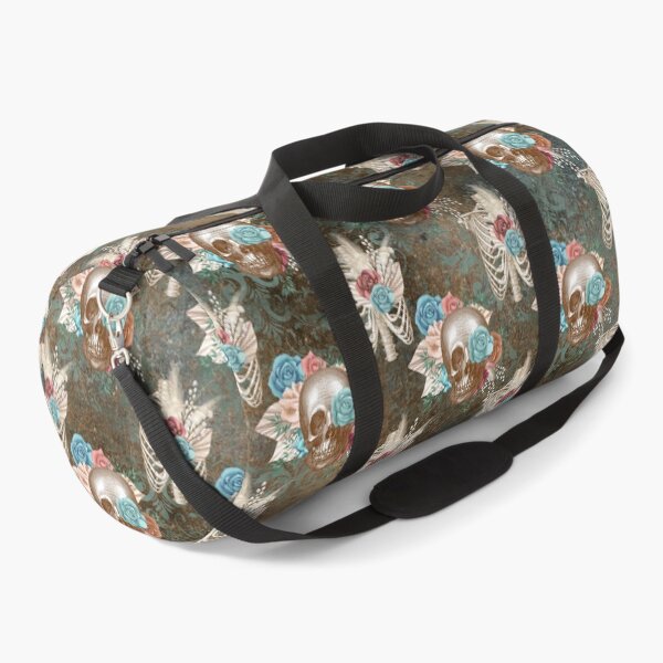 Item preview, Boho Skull with flowers pattern designed and sold by ZDreamers.