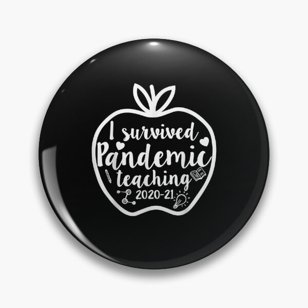 Item preview, Iurvived Pandemic Teaching 2020 2021 Apple designed and sold by LochyshiArah.
