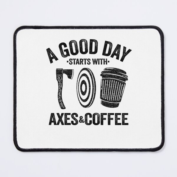 Item preview, Good Day Starts With Coffee & Axe Throwing Gift designed and sold by Stronzi.
