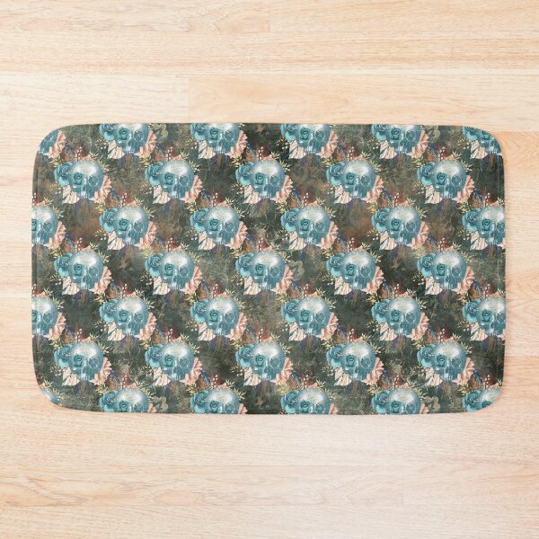 Item preview, Boho Skull with flowers pattern designed and sold by ZDreamers.