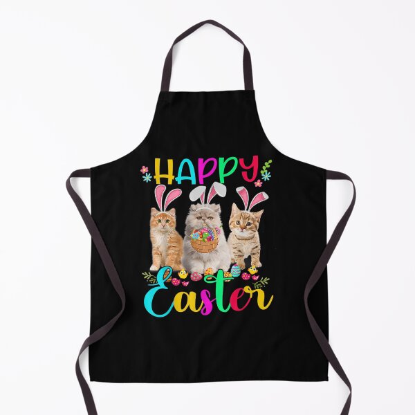 Item preview, Happy Easter Three Cat Wearing Bunny Ear Bunny Cat Lover designed and sold by LochyshiArah.