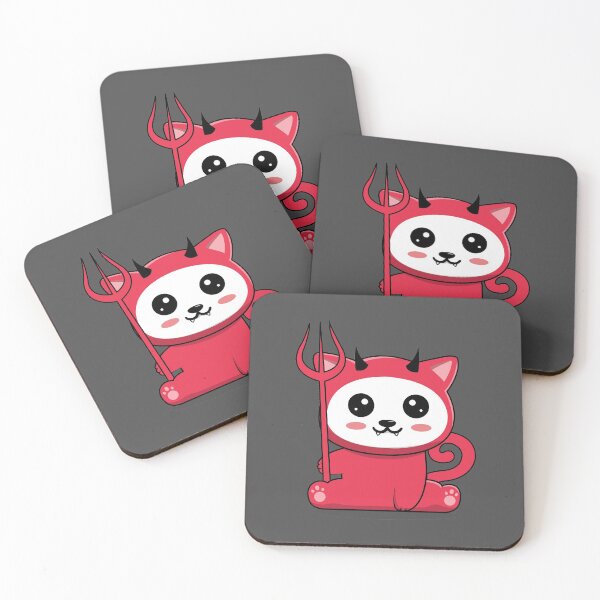 Item preview, Cute cat in cute demon costume designed and sold by Luan Huynh.