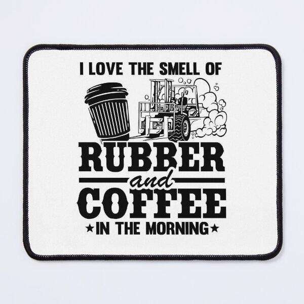 Item preview, Rubber & Coffee Funny Forklift Operator Driver Dad Gift designed and sold by Stronzi.