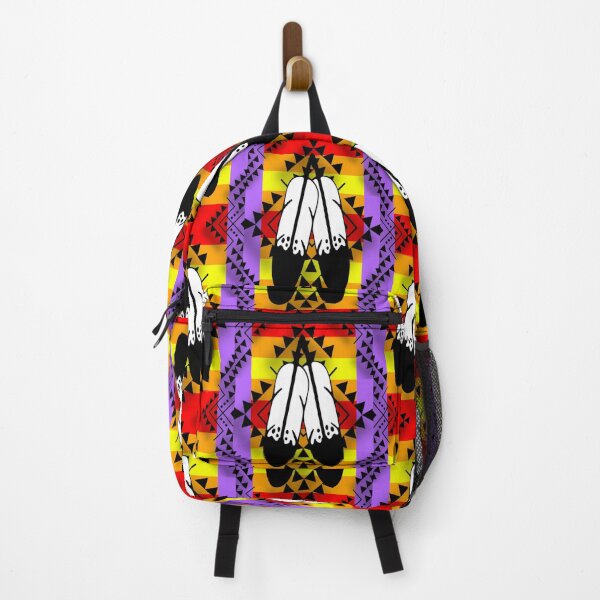 Item preview, Purple Double Feather Native Print designed and sold by JMWCD.