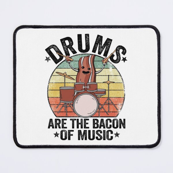 Item preview, Drums Are The Bacon Of Music Funny Drummer Bacon Gift designed and sold by Stronzi.