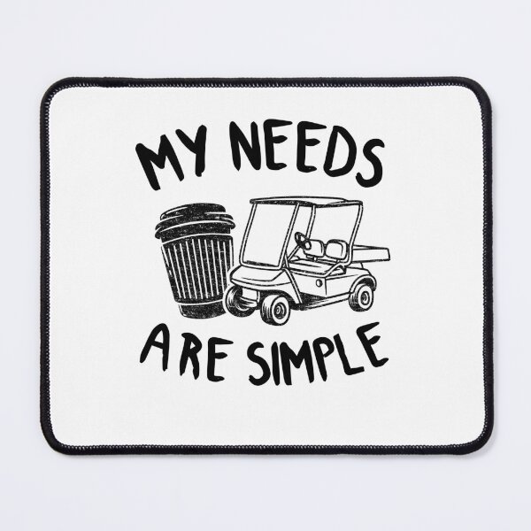Item preview, Golf Coffee & Golf Carts Funny My Needs Are Simple designed and sold by Stronzi.