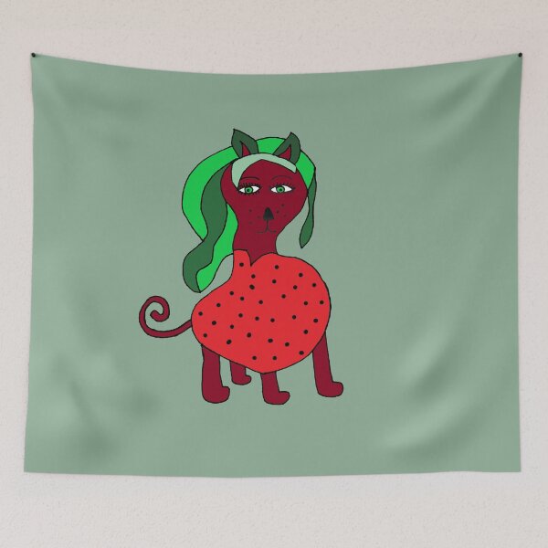 Item preview, Strawberry Creature Animal  designed and sold by TerriblyTina.
