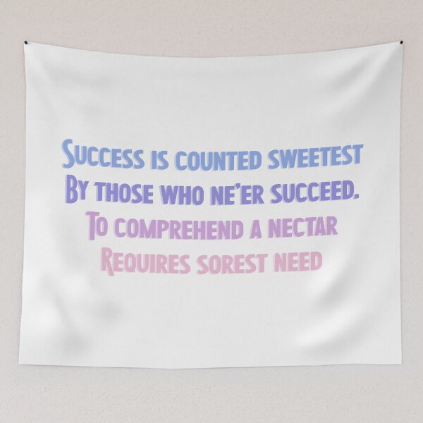 Item preview, Emily Dickinson: Success is Counted Sweetest designed and sold by rissidesigns.