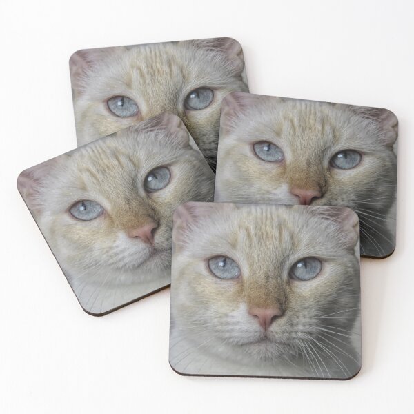 Item preview, Portrait of a Cute Red Point Siamese Cat designed and sold by Elisabeth Lucas.