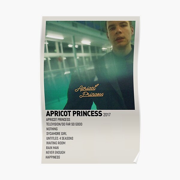 Apricot Princess Polaroid Poster