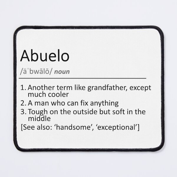 Item preview, Definición abuelo designed and sold by anagoldpez.