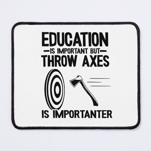 Item preview, Funny Education & Axe Throwing Quote Hobby Gift designed and sold by Stronzi.