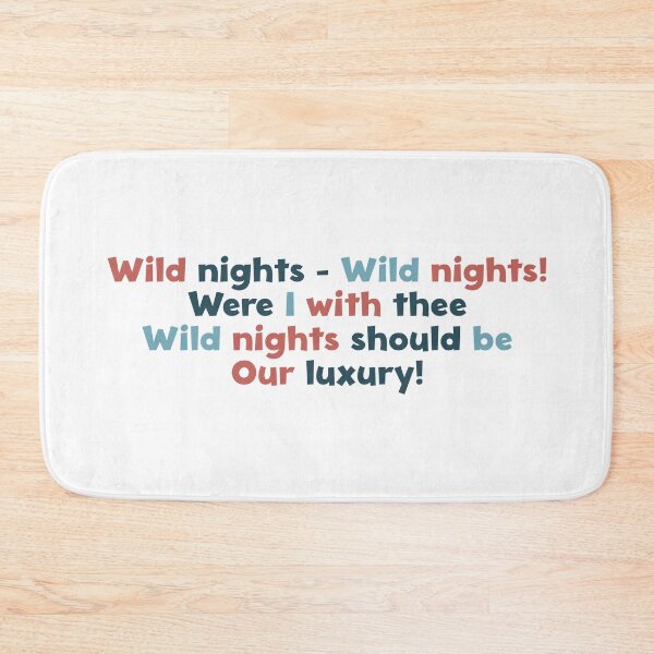 Item preview, Emily Dickinson - Wild Nights designed and sold by rissidesigns.