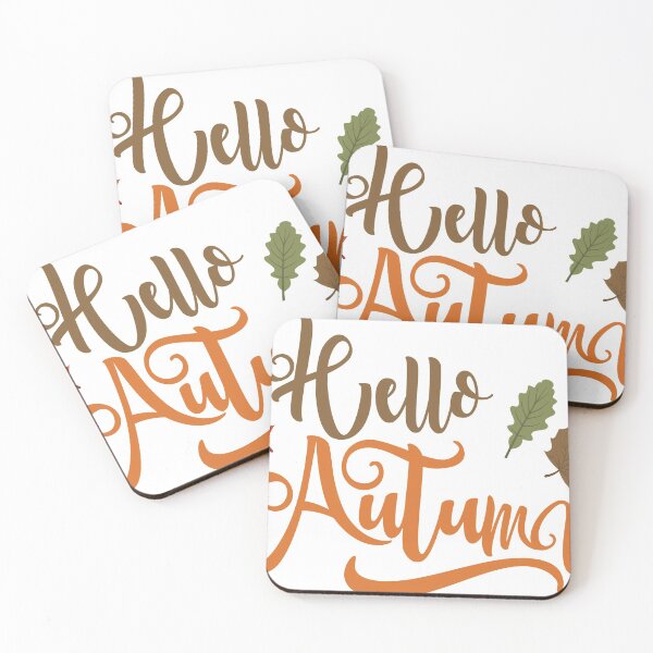 Item preview, autumn hello-romantic-handwrit designed and sold by GoodsNice.