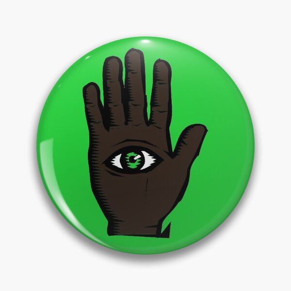 Item preview, All Seeing Hand Mystic Eye Palm designed and sold by MOP-tees.