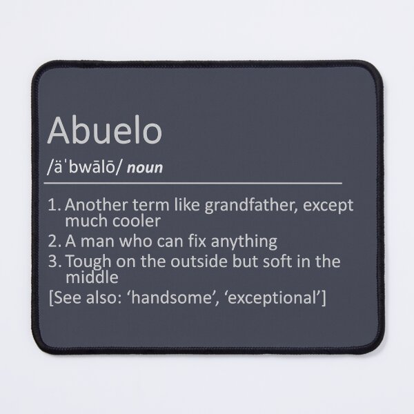 Item preview, Definición abuelo designed and sold by anagoldpez.