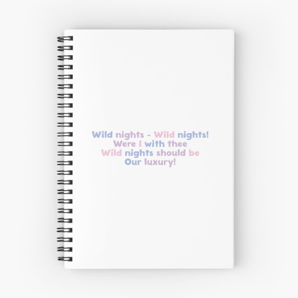 Item preview, Emily Dickinson - Wild Nights (Pastel) designed and sold by rissidesigns.