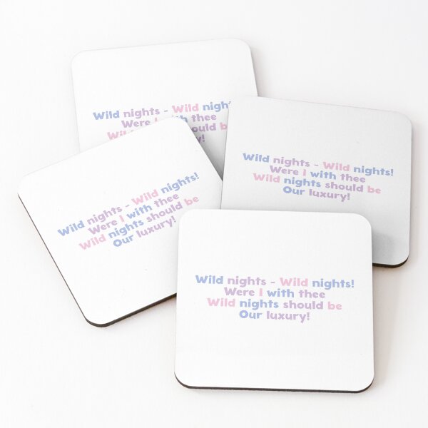 Item preview, Emily Dickinson - Wild Nights (Pastel) designed and sold by rissidesigns.