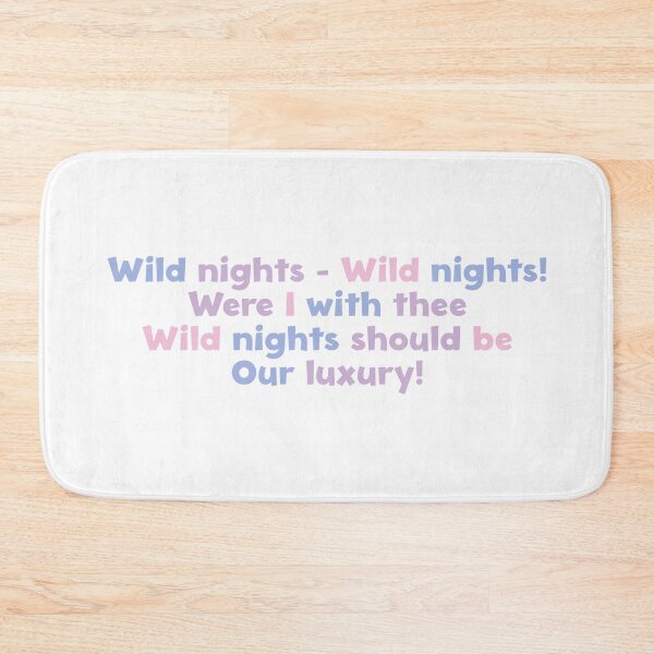 Item preview, Emily Dickinson - Wild Nights (Pastel) designed and sold by rissidesigns.