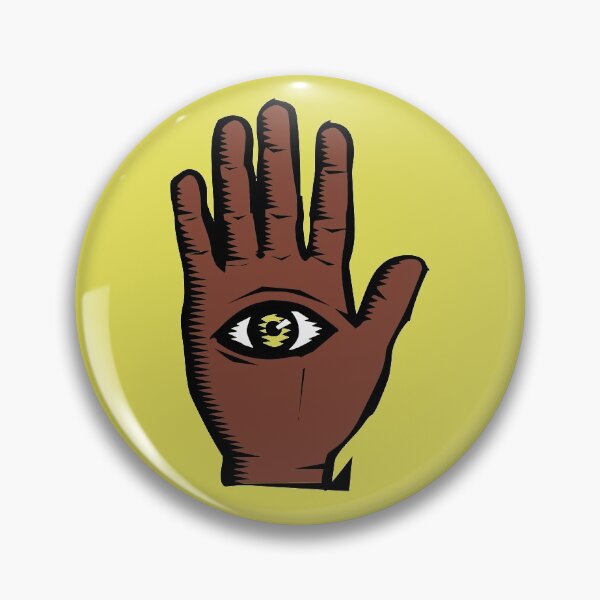 Item preview, All Seeing Hand Mystic Eye Palm designed and sold by MOP-tees.