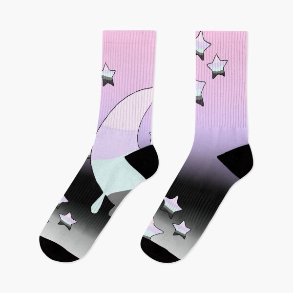 Item preview, Pastel goth Moon and stars designed and sold by LunaAngelRose.