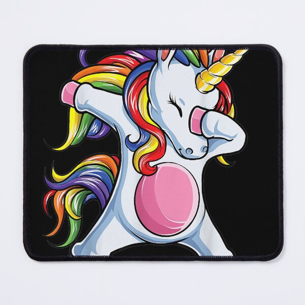 Item preview, Dabbing Unicorn Girls Kids Women Rainbow Unicorns designed and sold by MiloszshiZse.