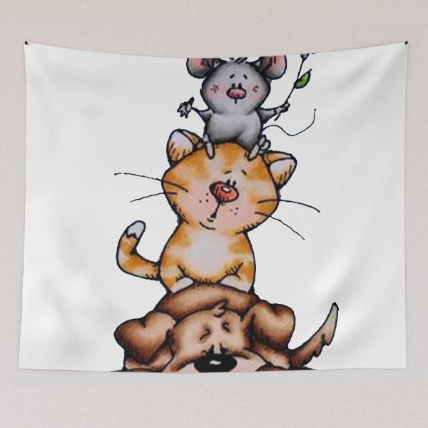 Item preview, Three friends designed and sold by Mood Dogs Studio.