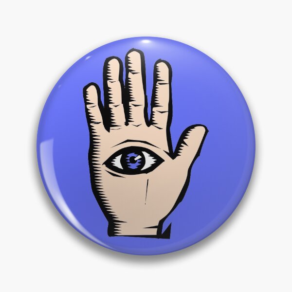 Item preview, All Seeing Hand Mystic Eye Palm designed and sold by MOP-tees.