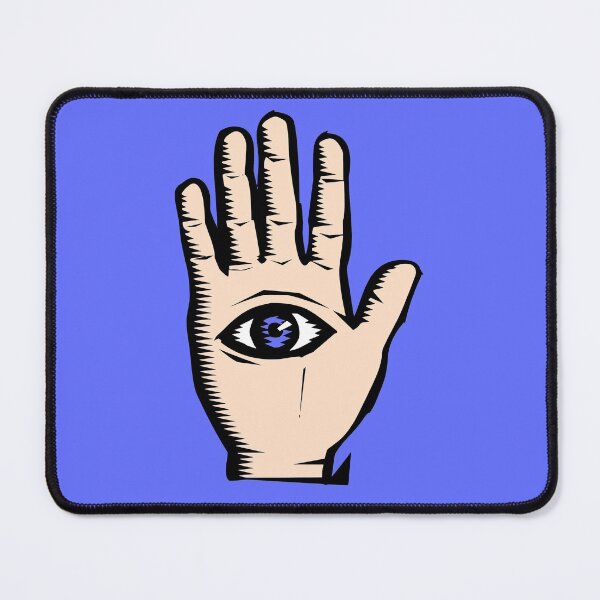 Item preview, All Seeing Hand Mystic Eye Palm designed and sold by MOP-tees.